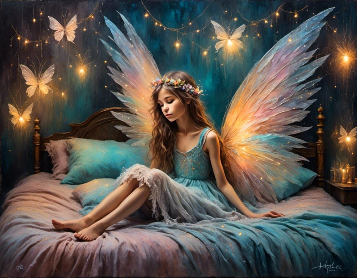 Fairy in a moment of contemplation (2)