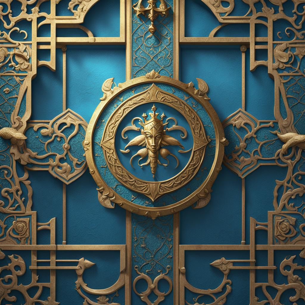 Fantasy Art: Arabic Queen's Guard Symbol