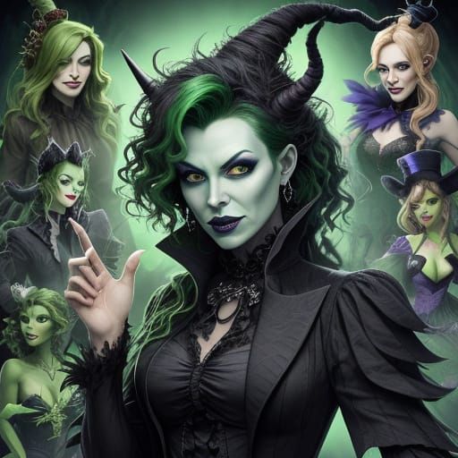 Madly Crazy Wicked AI Art