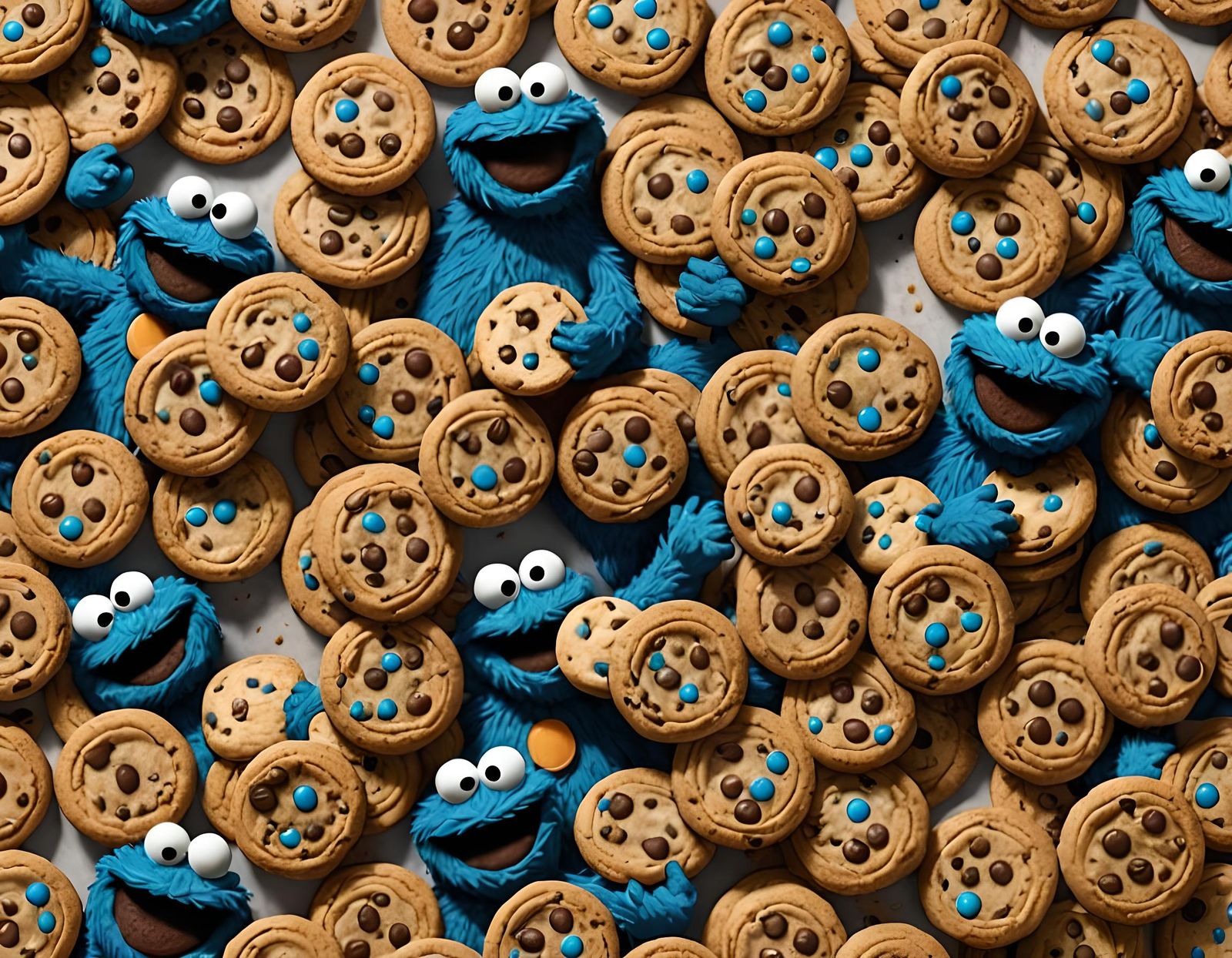 Cookie Monster's Cookie Feast on Sesame Street