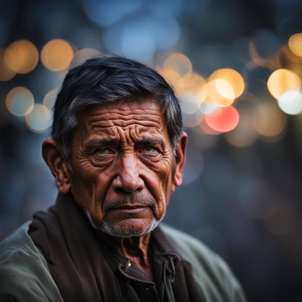 Evocative Photo of Suffering in Natural Light