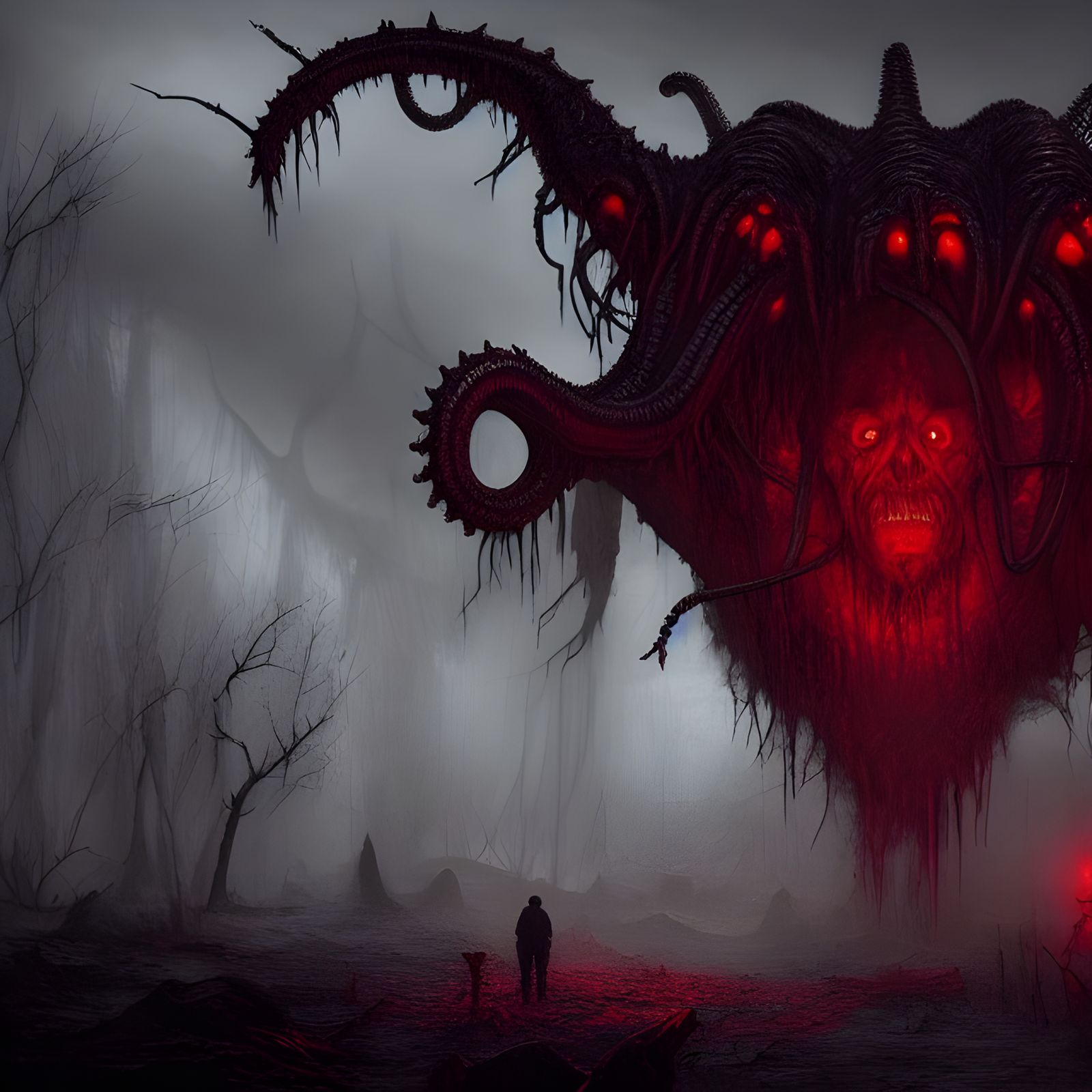 Post-Apocalyptic World Ruined by Lovecraftian God