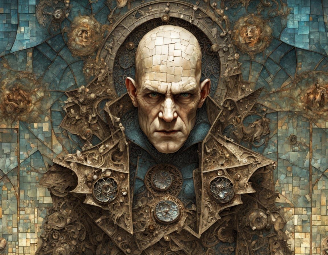 surreal colorful art. hieronymus bosch and luis royo inspire...
