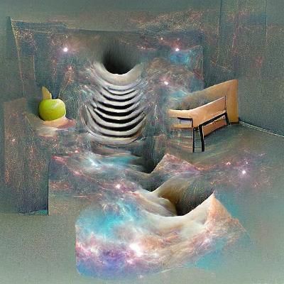 Evocative AI Image of a Liminal Space