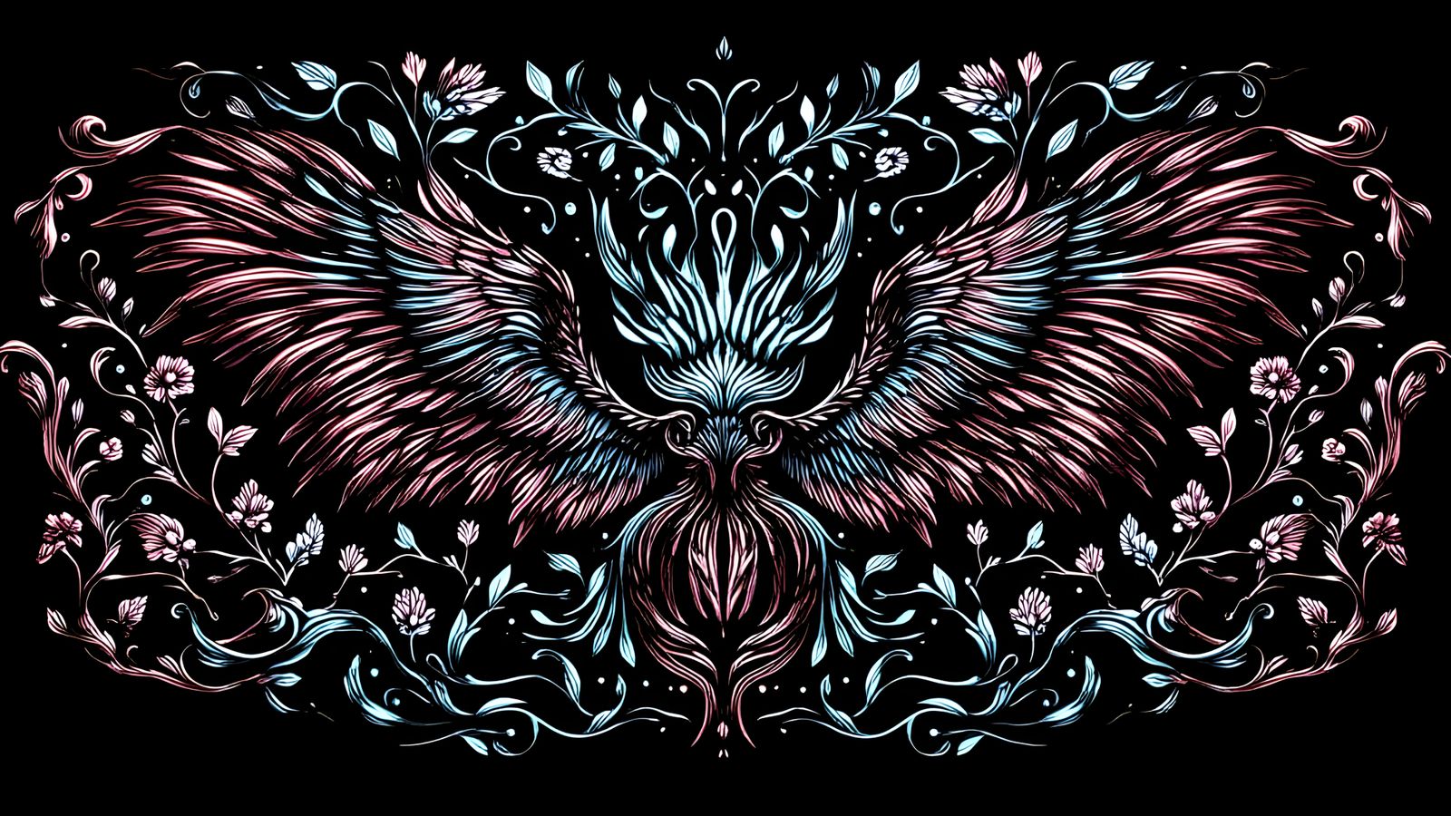 Illuminated Manuscript Style Lovecraftian Decorations