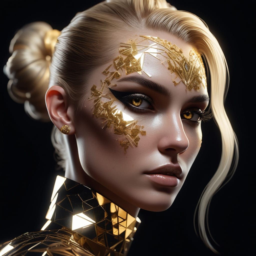 Glamorous Gold Goddess