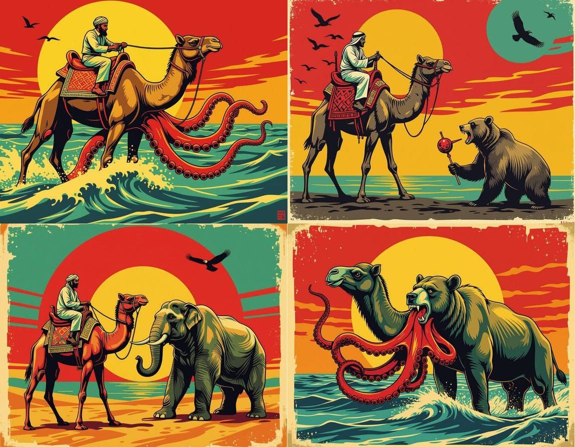 Mutant Zygote in Soviet-Inspired Minimalist Style