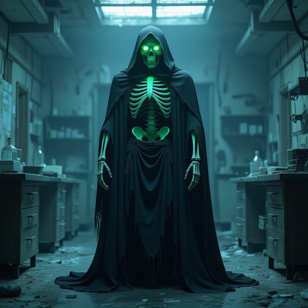 Mutant Skeleton in Dark Fantasy Lab
