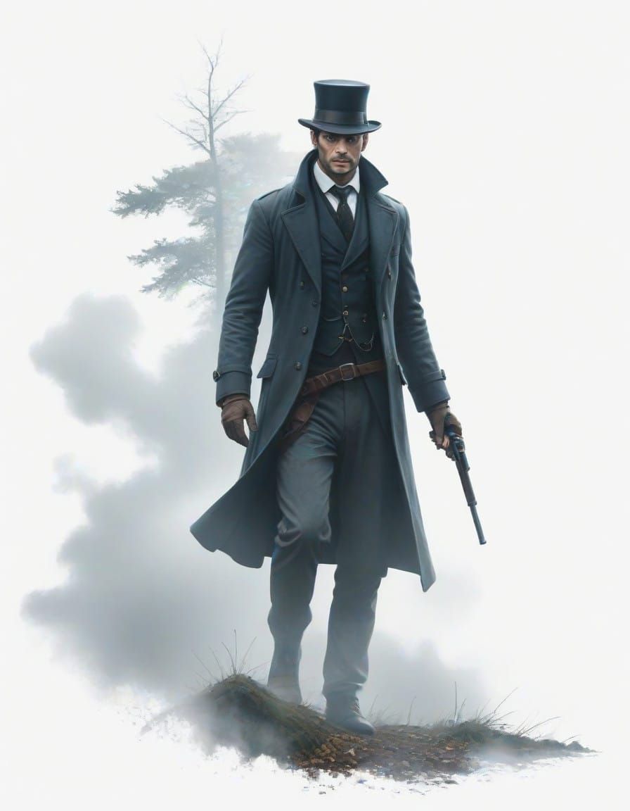 Misty Landscape Unveiled