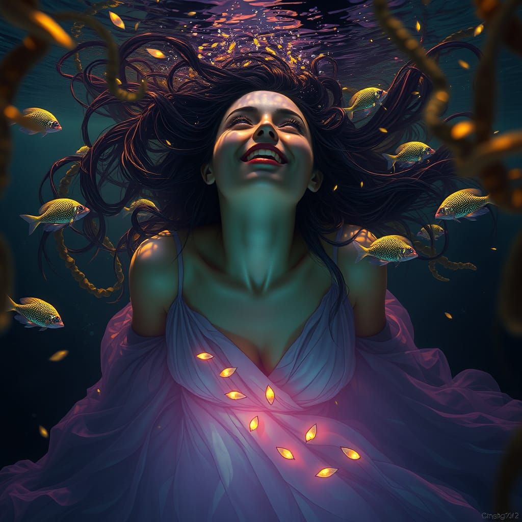 Enchanted Oceanic Goddess