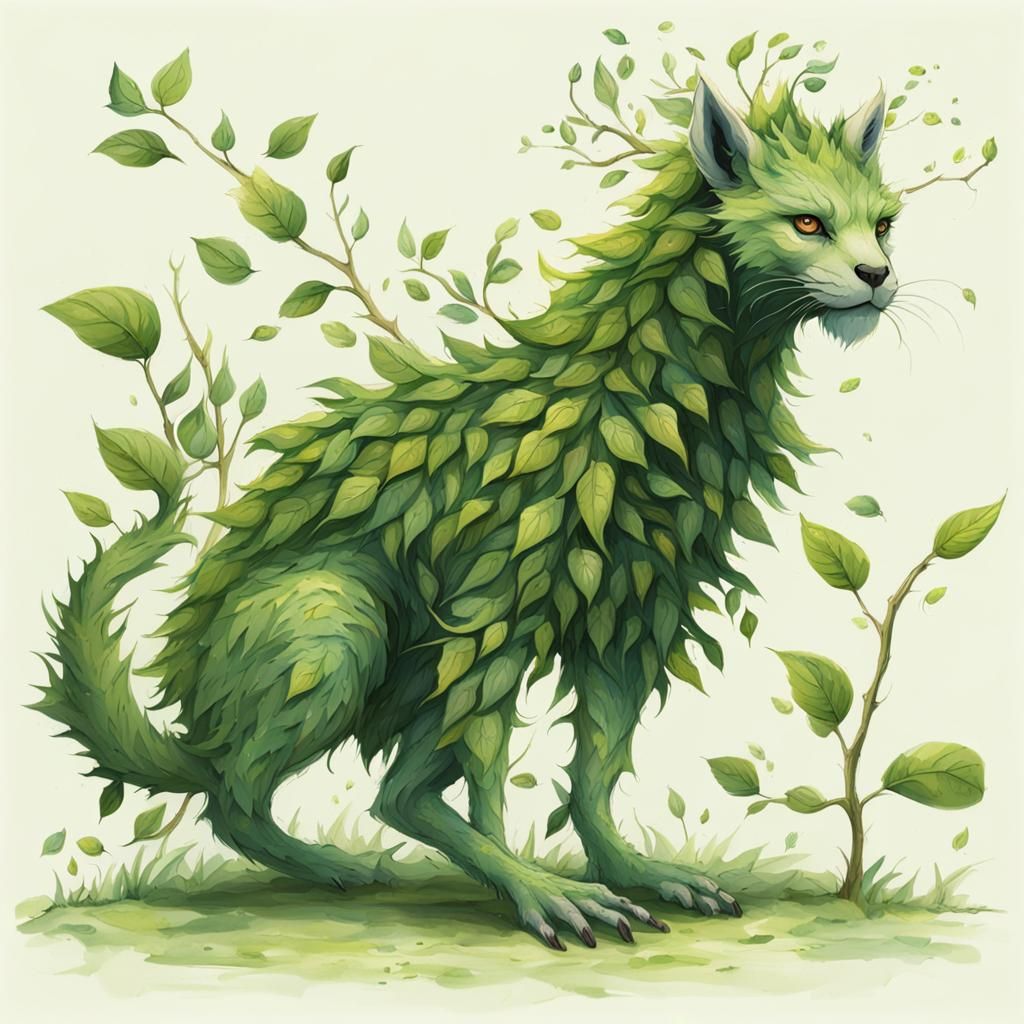 Hybrid Animal-Plant Creature: The Florent