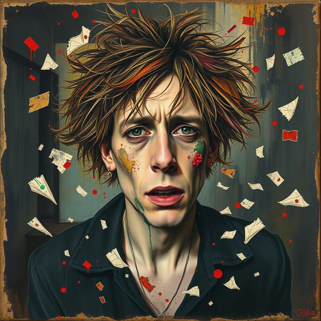 Turmoil in a Distorted Reality