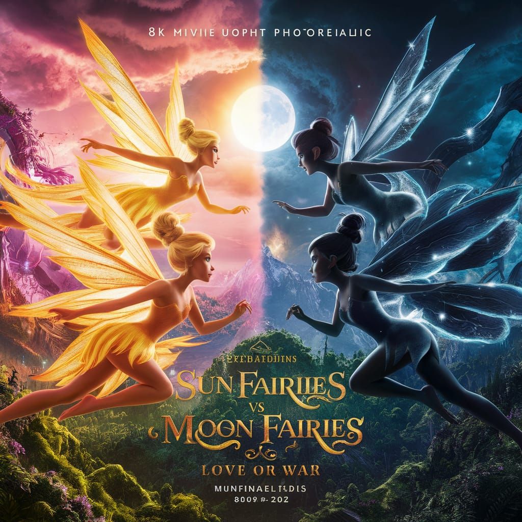 Sun Fairies vs Moon Fairies: Epic Battle