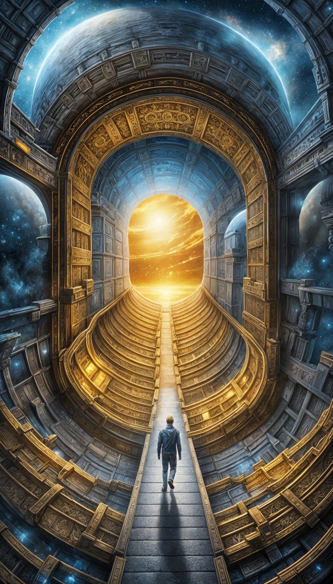 Time Tunnel Between Past and Future