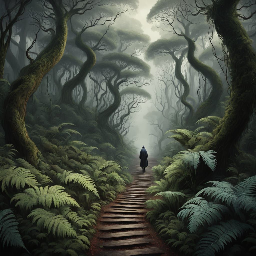 El guardián del bosque oculto