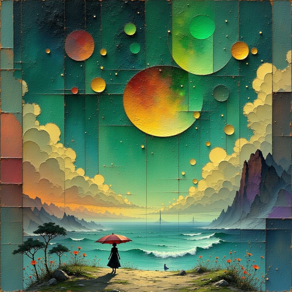 Open Spaces with Distinct Artistic Style