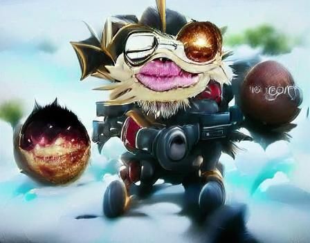 Ziggs Anime Style Rendering