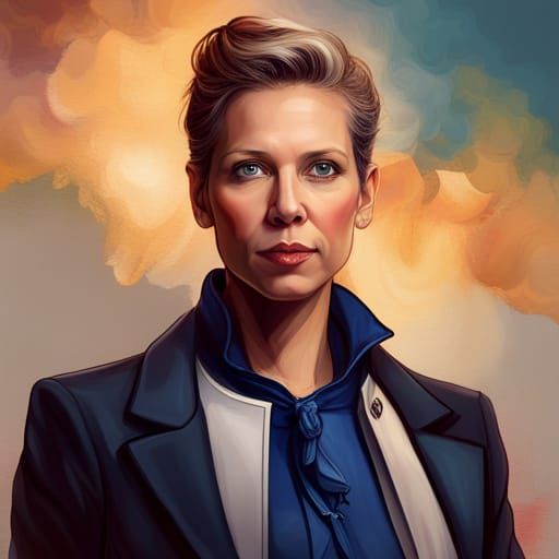 Merged Portrait in Hyperdetailed Style