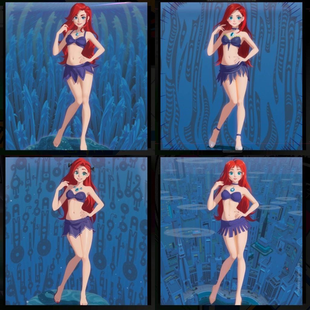 Disney-Inspired Concept Art in Vibrant 3D