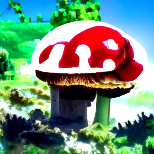 Mushroom Kingdom Fantasy Landscape