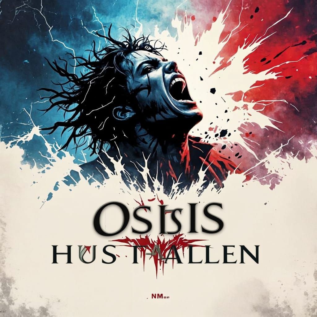 Dark Metalcore Screamo Album Cover Art