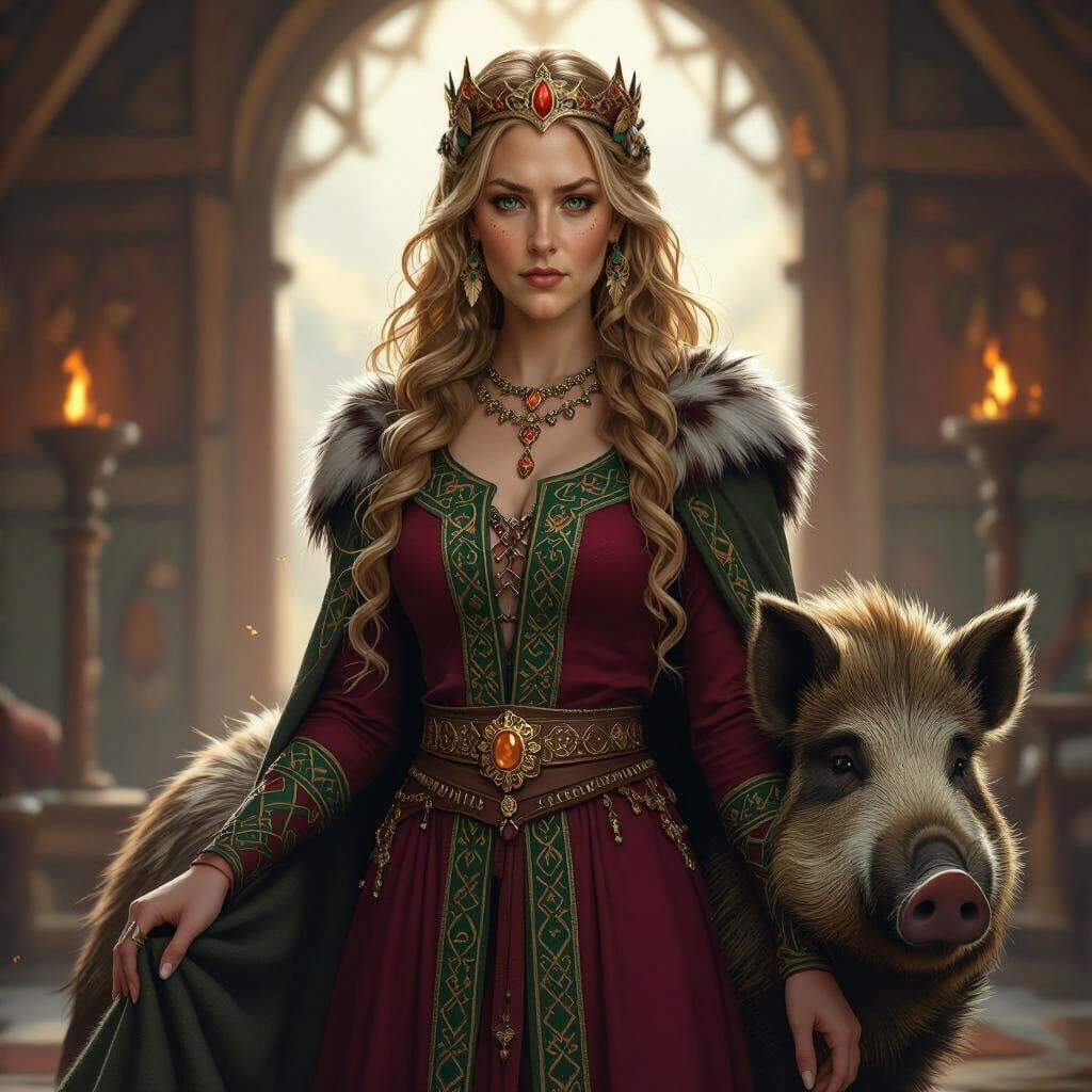 Freyja: Viking Goddess of Love and War