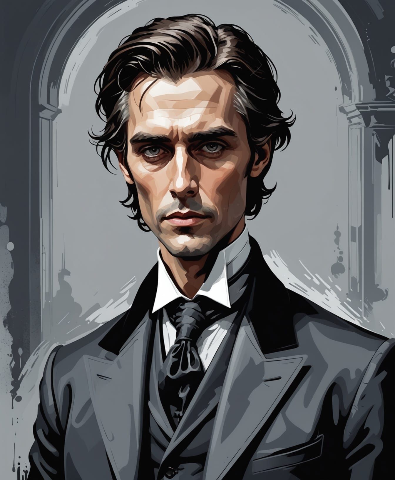 Classical Painting of Dorian Grey Portrait
