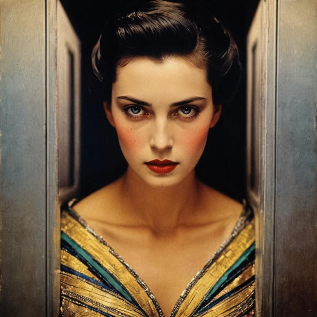 Ethereal Portrait in Pictorialist Style