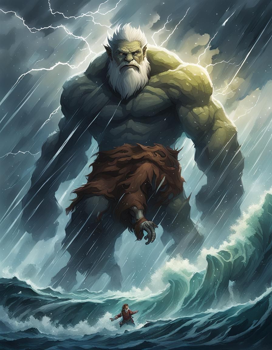 Teenage Storm Giant Digital Rendering