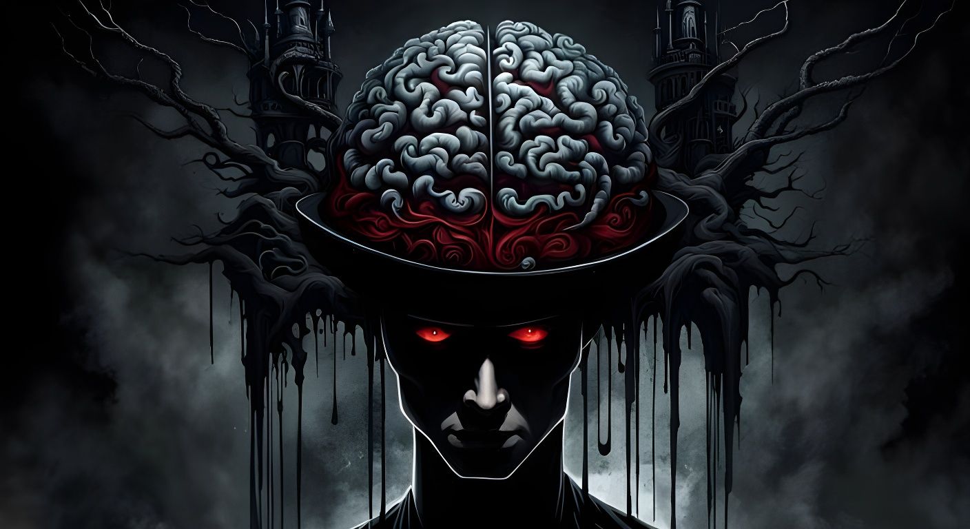 Surreal Horror: Leaking Brain and Shadow Entity