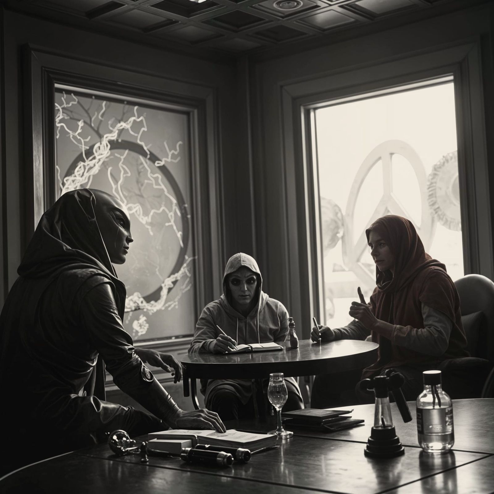 Diplomats of the Cosmos Unite Against Senseless Conflict