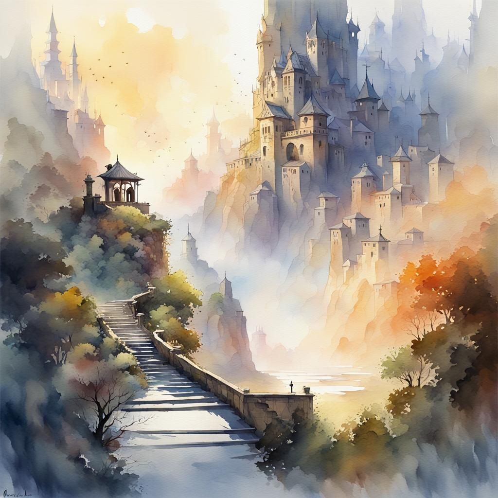 Fantasy Watercolor