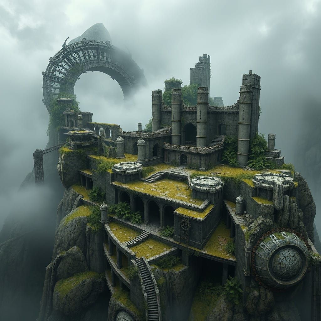 Abandoned Dwemer Stronghold Vorthar-Zan in Southern Velothi....