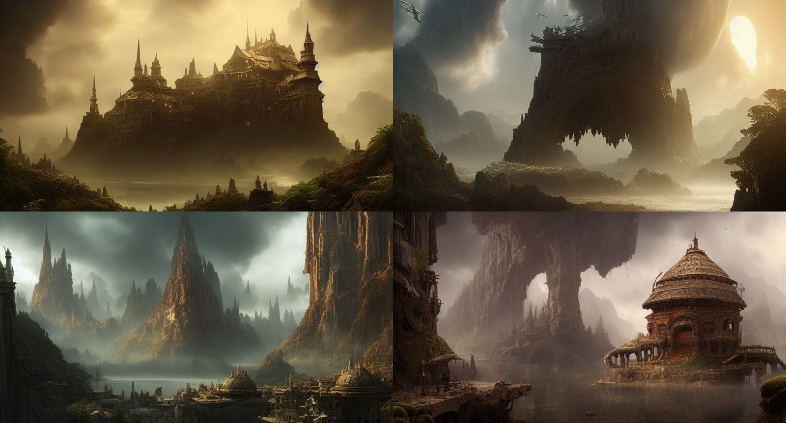 Epic Cinematic Digital Matte Painting