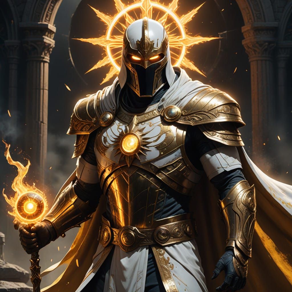 Solar God Solwarden Unveils Radiant Power