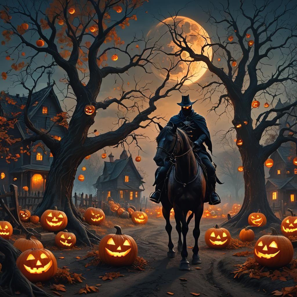 Headless Horseman Rides Through Sleepy Hollow