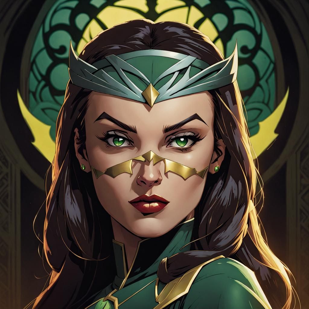 Talia Al Ghul AI Generated Image