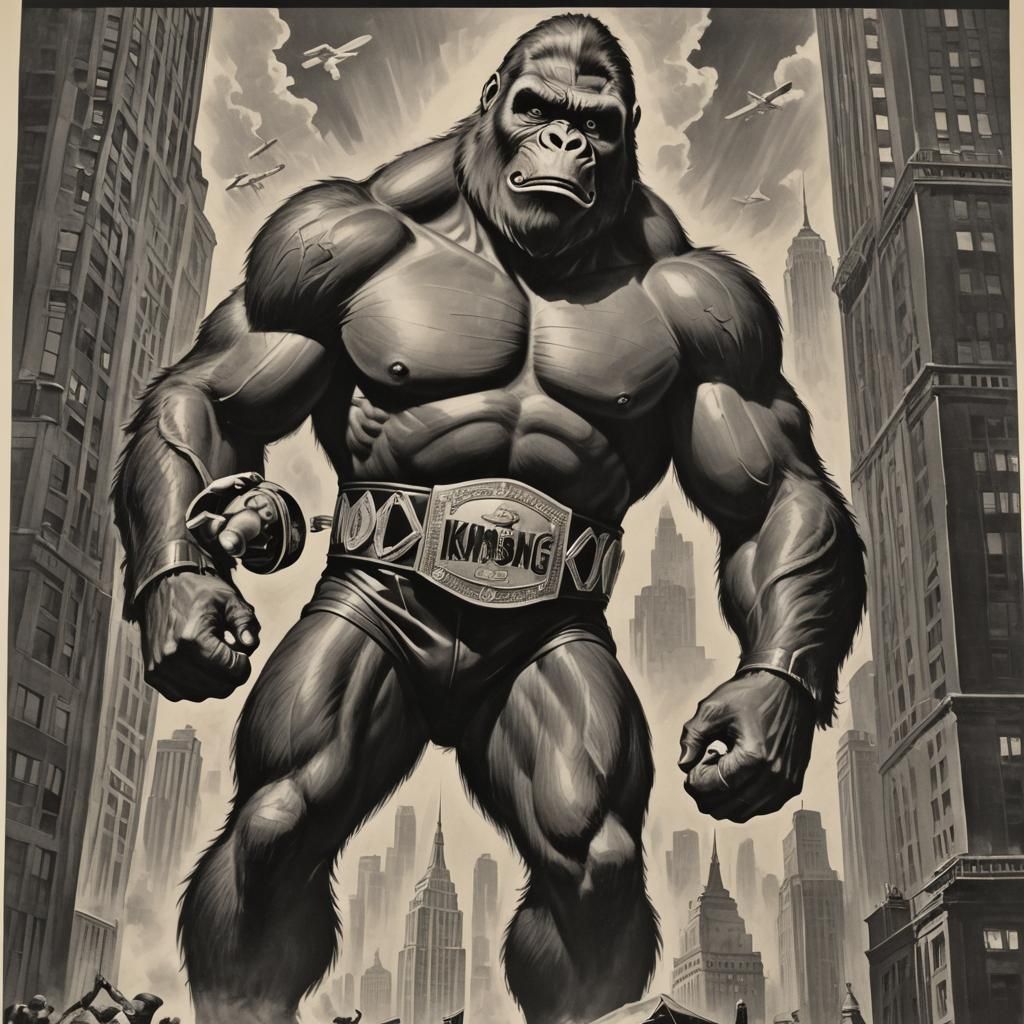 The undisputed Heavyweight Champion King Kong