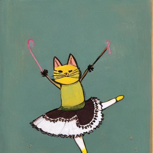 Cat Ballerina
