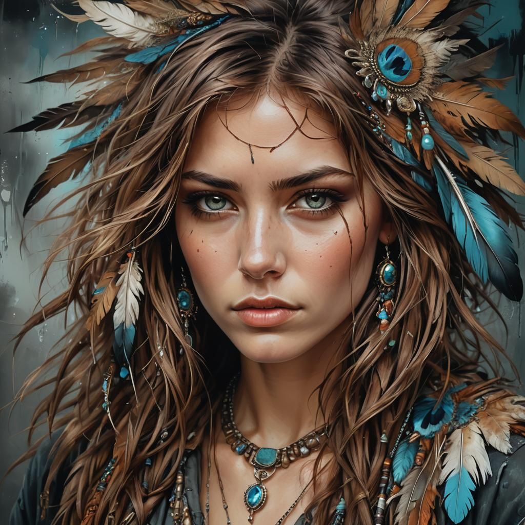 Hyper-realistic digital painting of the natural beauty of a ...