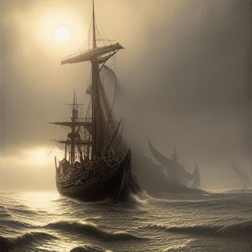 supposed to be a viking long boat, meh!