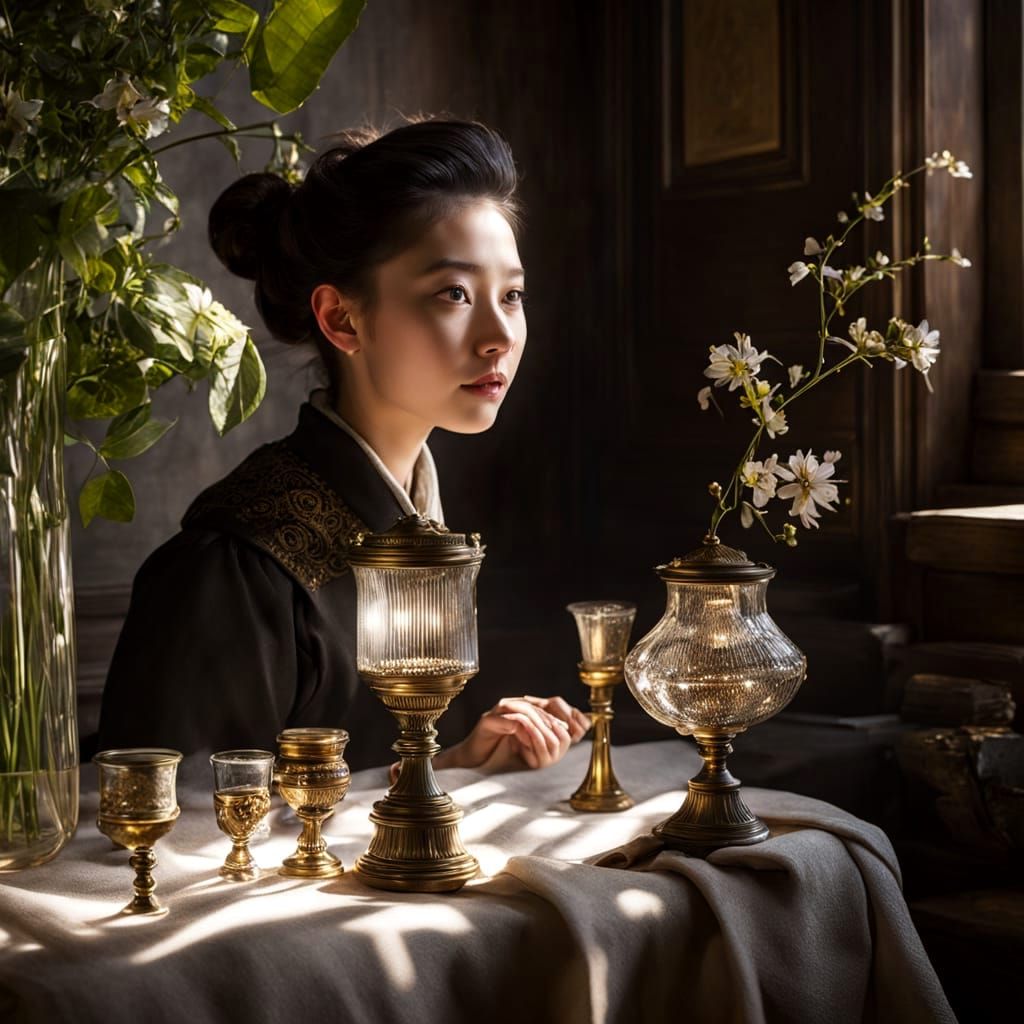 She waited to look at the note but now, she has a job for life at Bistro BIzzarro - she and her family will be taken car...