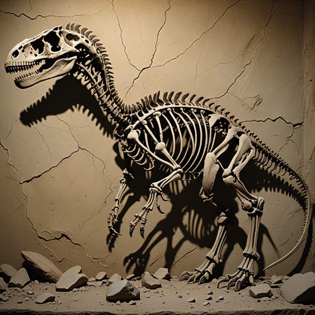 Dinosaur Skeleton Fossil