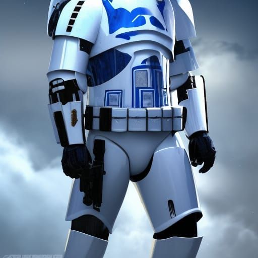 Temuera Morrison in Stormtrooper Armor Concept Art