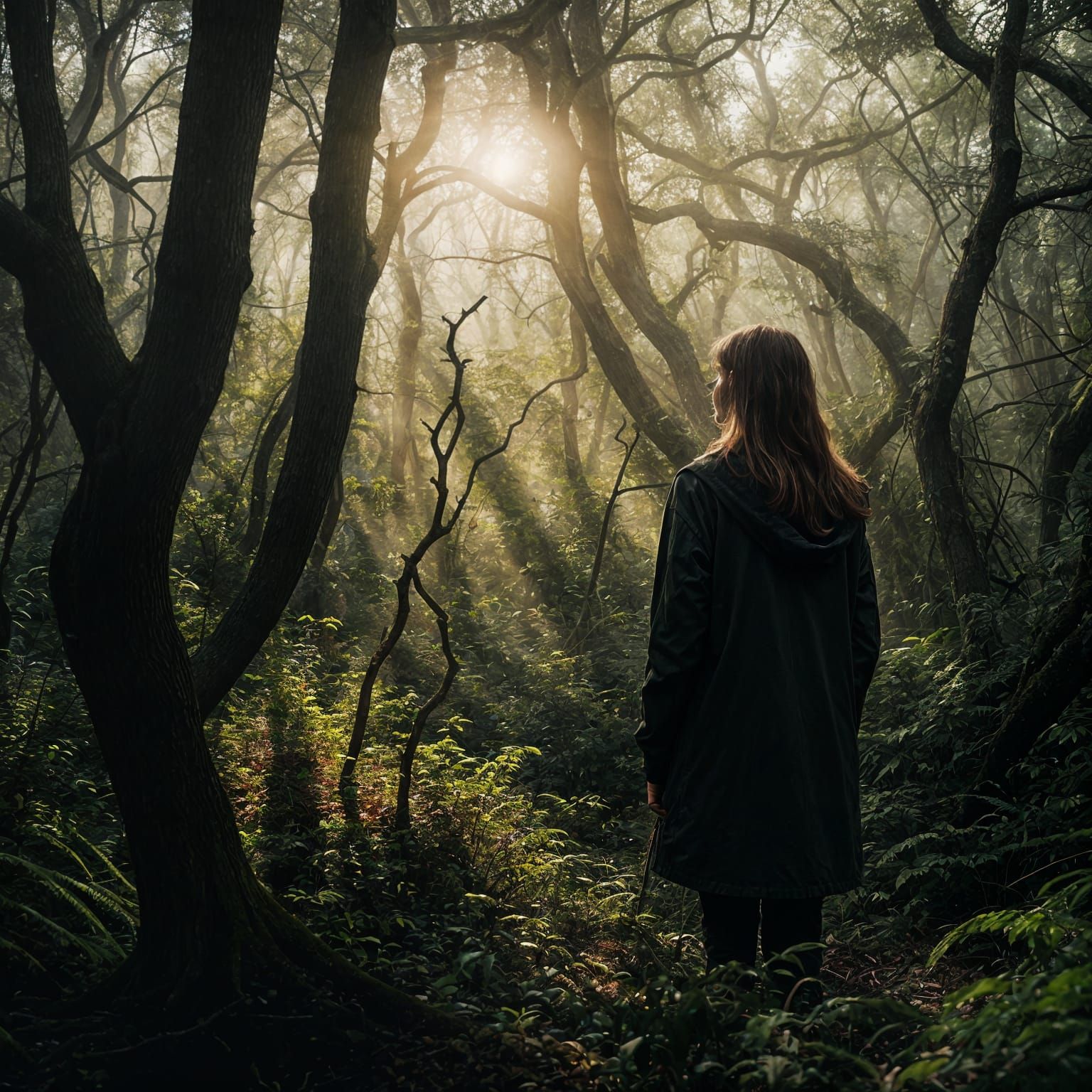 Lost in the Woods: An AI-Generated Forest