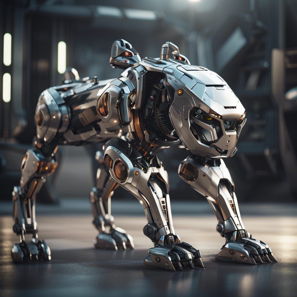 A robot dog