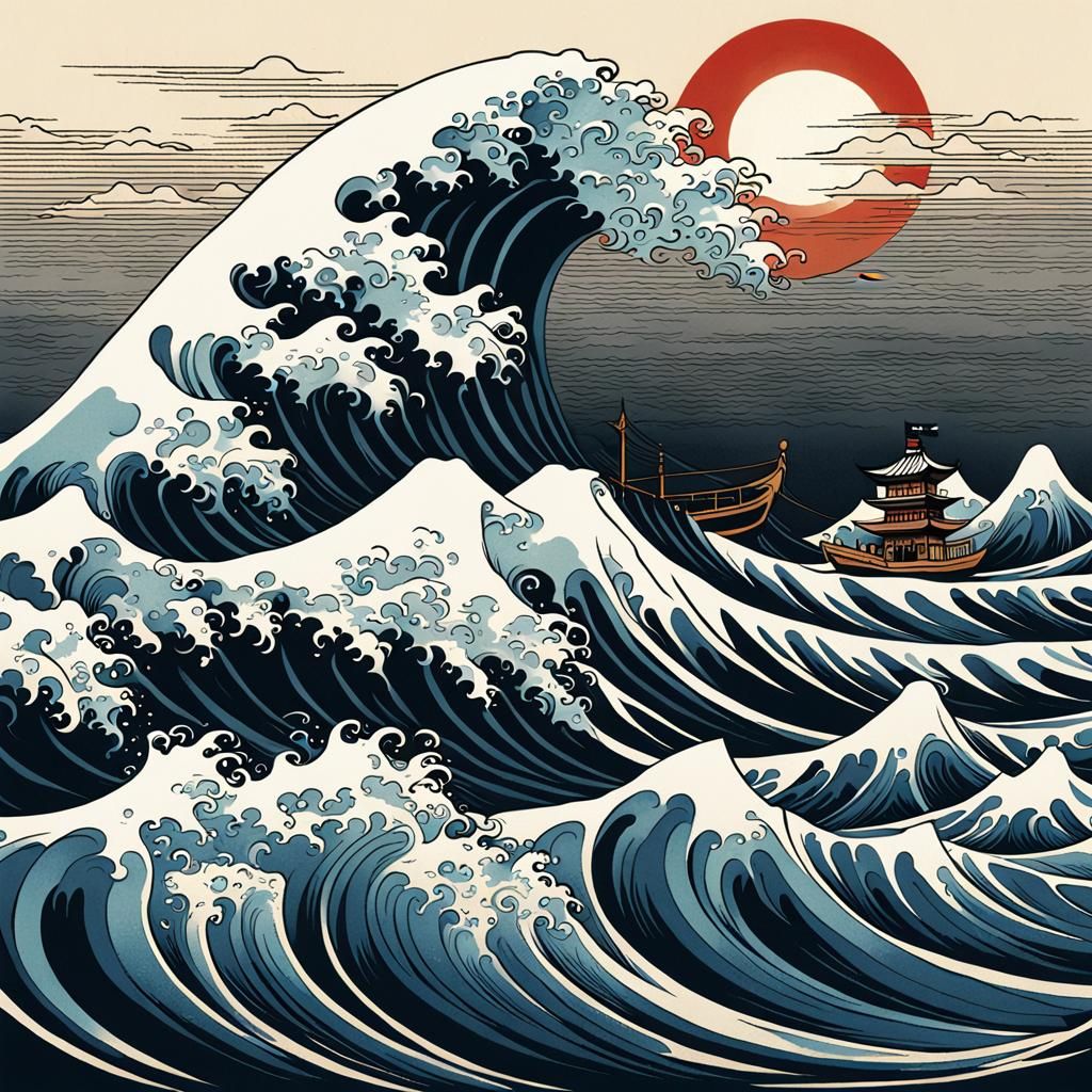 Umibōzu Sea Spirit Rises in Japanese Folklore