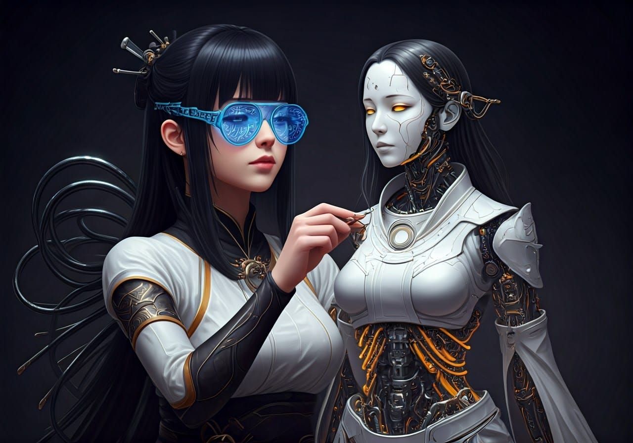 Assembling AI: A Cyberpunk Anime Creation