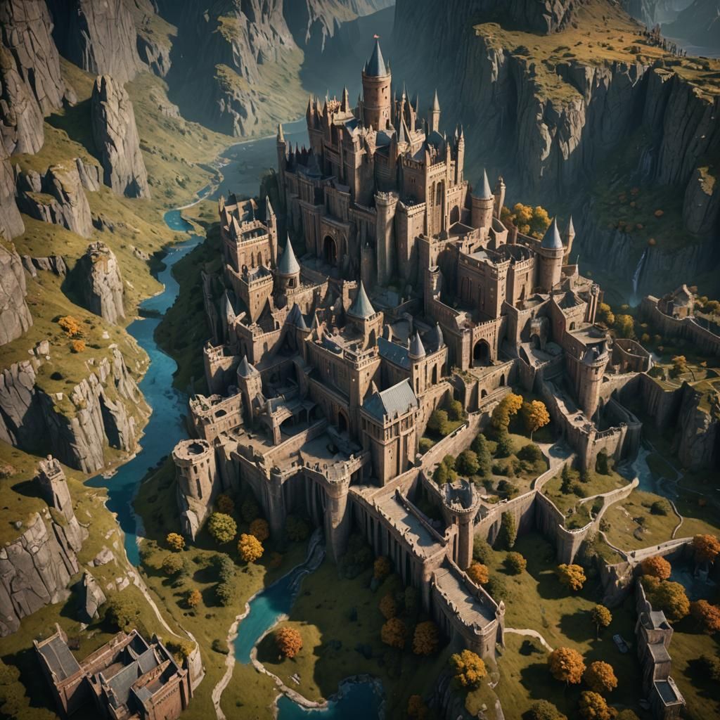 Game of Thrones Fantasy Concept Art in 8K