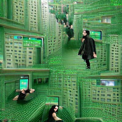 Surreal Matrix: Digital Immersion in a Simulated World